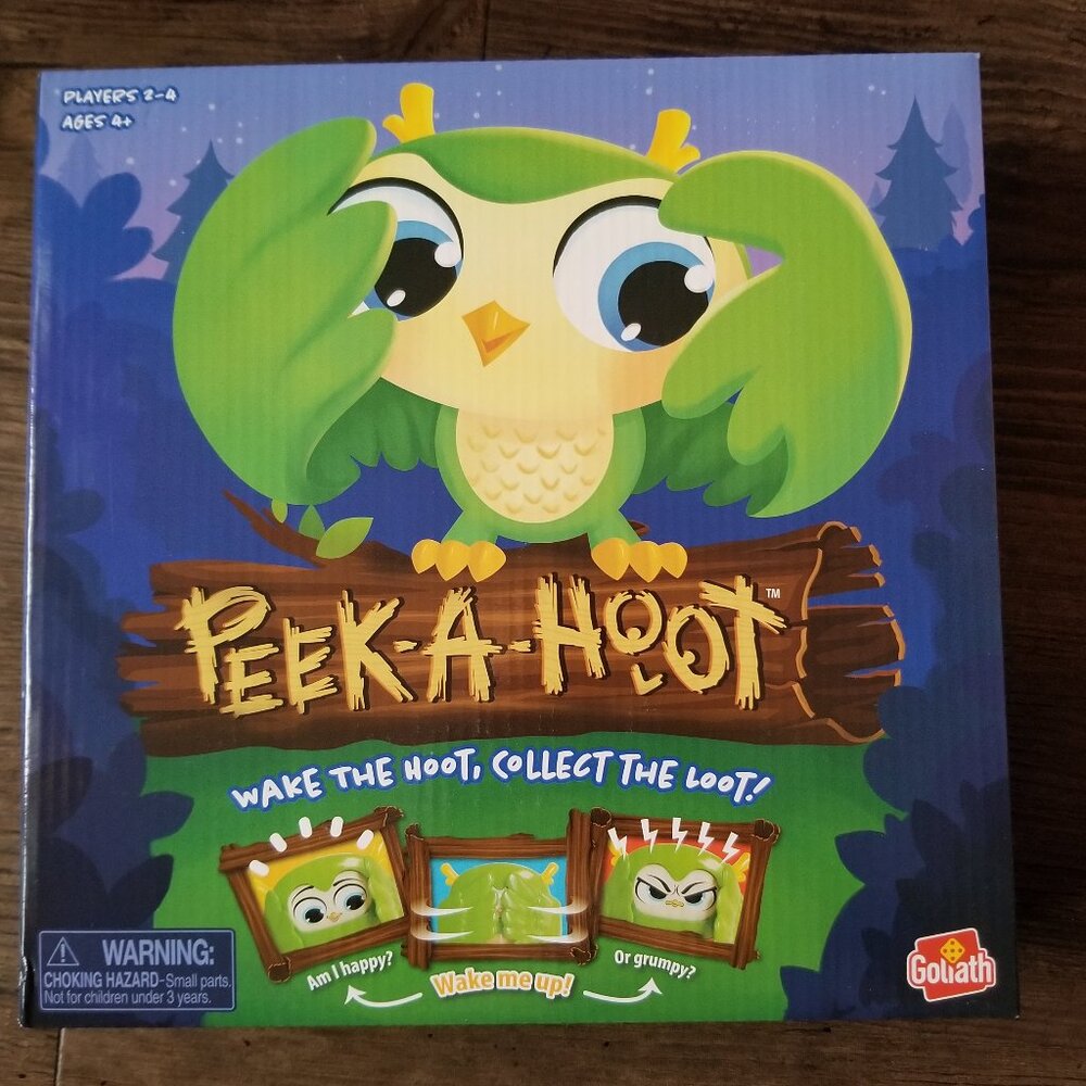 Goliath Games Peek-A-Hoot Game